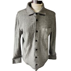 Maurizio Baldassari Gray Cashmere Mens  Shirt